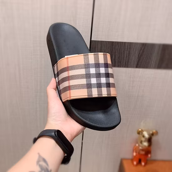 Trendige berühmte Marke Männer Frauen flache Sandalen Hausschuhe Slides Repliken L&V Billie Eilish Strand Klettverschluss Hausschuhe